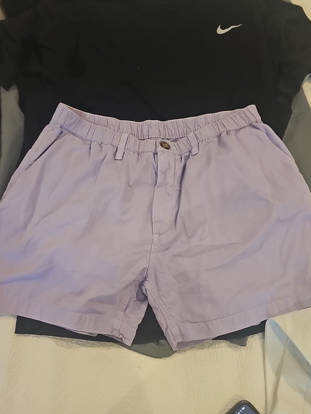 chubbies Lavender Flat Front Men's Shorts
